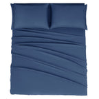 Mejoroom Queen Size Sheet Set - Hotel Luxury 1800 Bedding Sheets & Pillowcases - Deep Pocket Fitted Sheet, Soft, Breathable, Wri