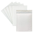 Zmybcpack 25Pcs 10X13 Inch Poly Bubble Mailers Padded Envelopes Bubble Lined Poly Mailer Self Seal Bubble Envelopes Bags(White)F