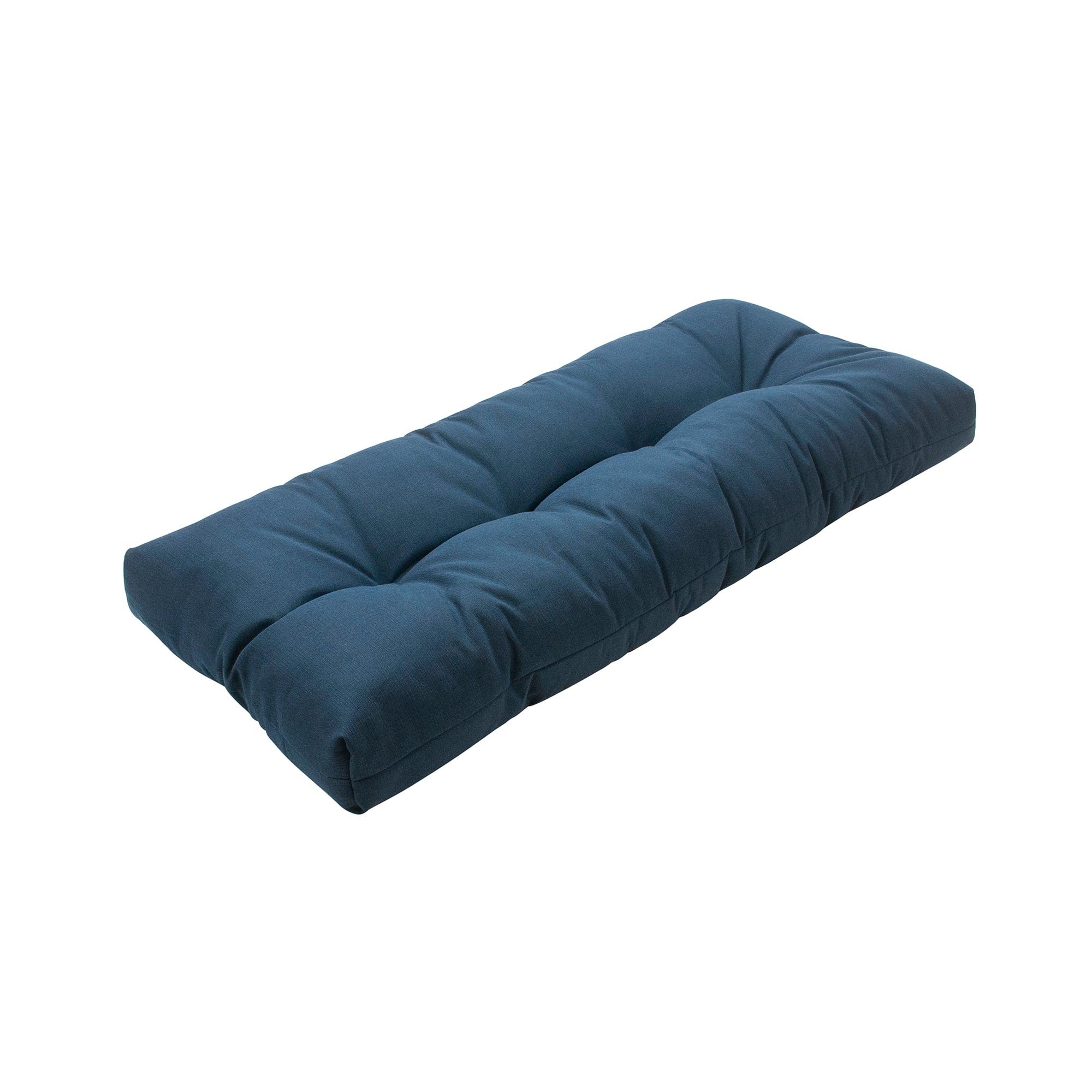Magpie Fabrics Indoor Outdoor Bench Cushion 42'X18', Non-Slip Tufted Long Seat Pads, Patio Loveseat Cushion For Window, Garden