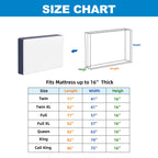 Ticonn Mattress Bags For Moving, Full Mattress Cover For Moving, Heavy Duty, Full-Around Handle With Adjustable Buckles, Mattress Storage Bag & Moving Supplies (Black, Full)