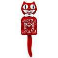 Kit Cat Klock Space Cherry Red 15.5 High BC-52