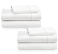 California Design Den 2-Pack Twin Xl Sheet Sets 100% Cotton Sateen - 400 Thread Count - Extra Soft, Breathable & Cooling Sheets,
