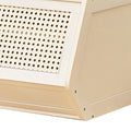 Enakshi Small Countertop Cabinet Household Storage Solution for Office Supplies Dorm Cream 35cm|Home & Garden | Household Suppli
