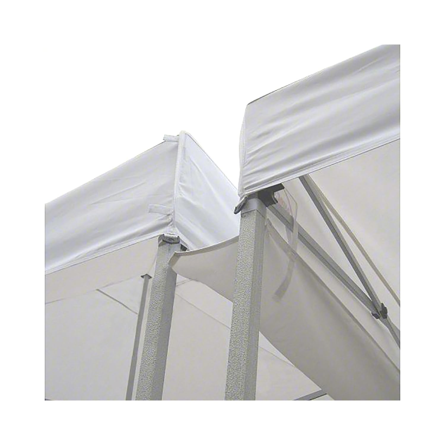 King Canopy 10-Feet Rain Gutter Connection For Instant Pop-Up Tent, Canopy, 180G Polyethylene Gutter With 10 Ball Bungees, White