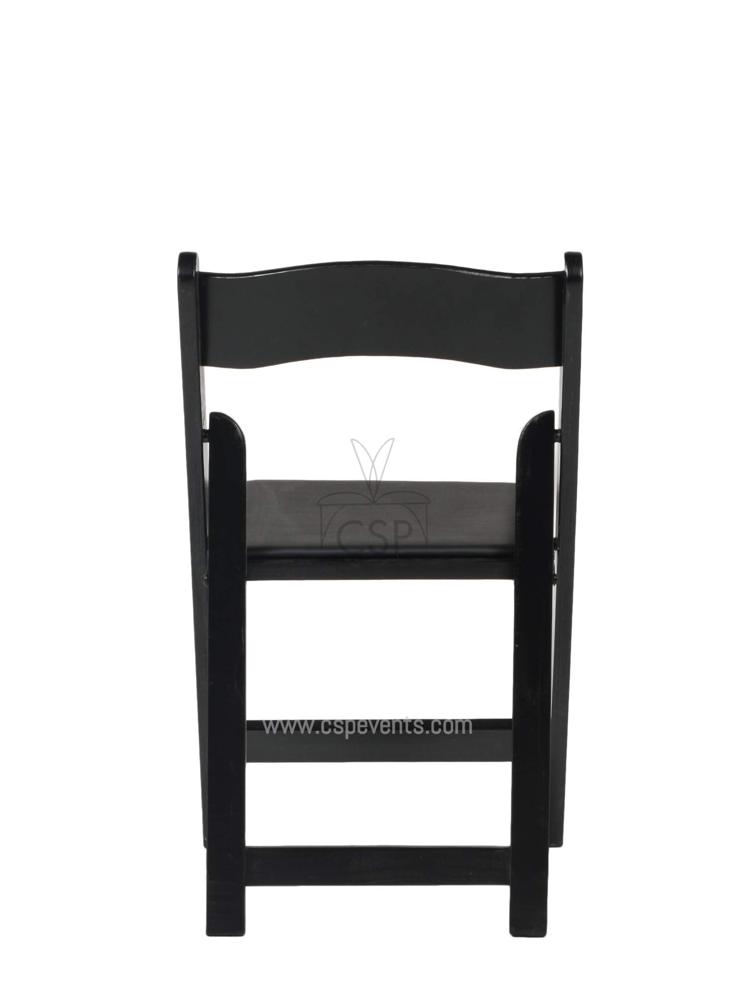 Commercial Seating Products American Padded Folding Chairs, Black