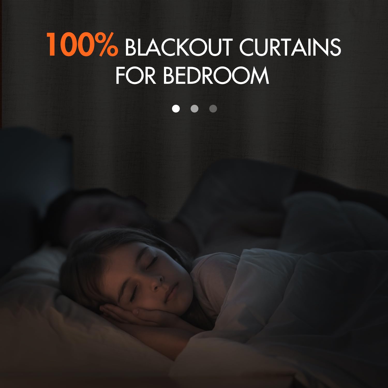 Miulee 100% Blackout Curtains 108 Inches Long, Linen Curtains For Bedroom Living Black Out Window Treatments Thermal Insulated Room Darkening Drapes Back Tab & Rod Pocket, Cream, 2 Panels