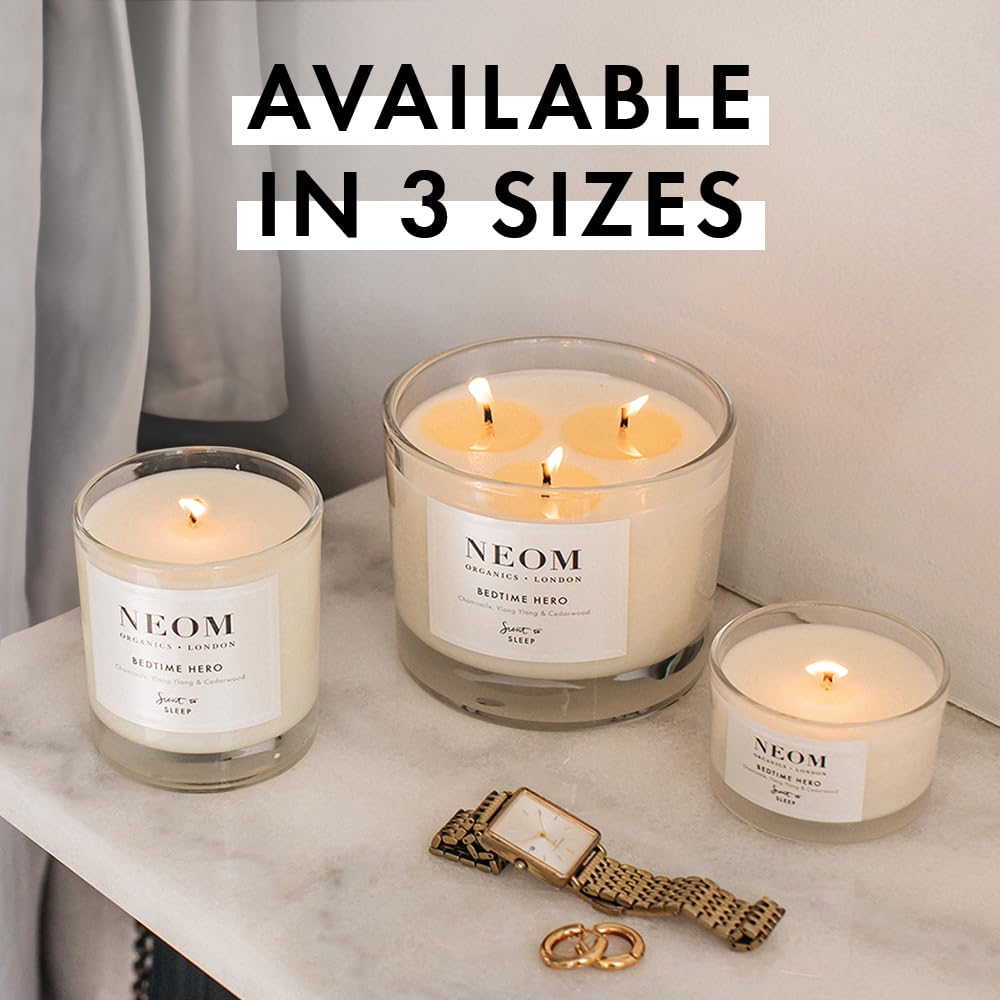 'Neom- Perfect Night'S Sleep Scented Candle, Travel Size | Lavender & Jasmine | Essential Oil Aromatherapy Candle | Scent To Sle