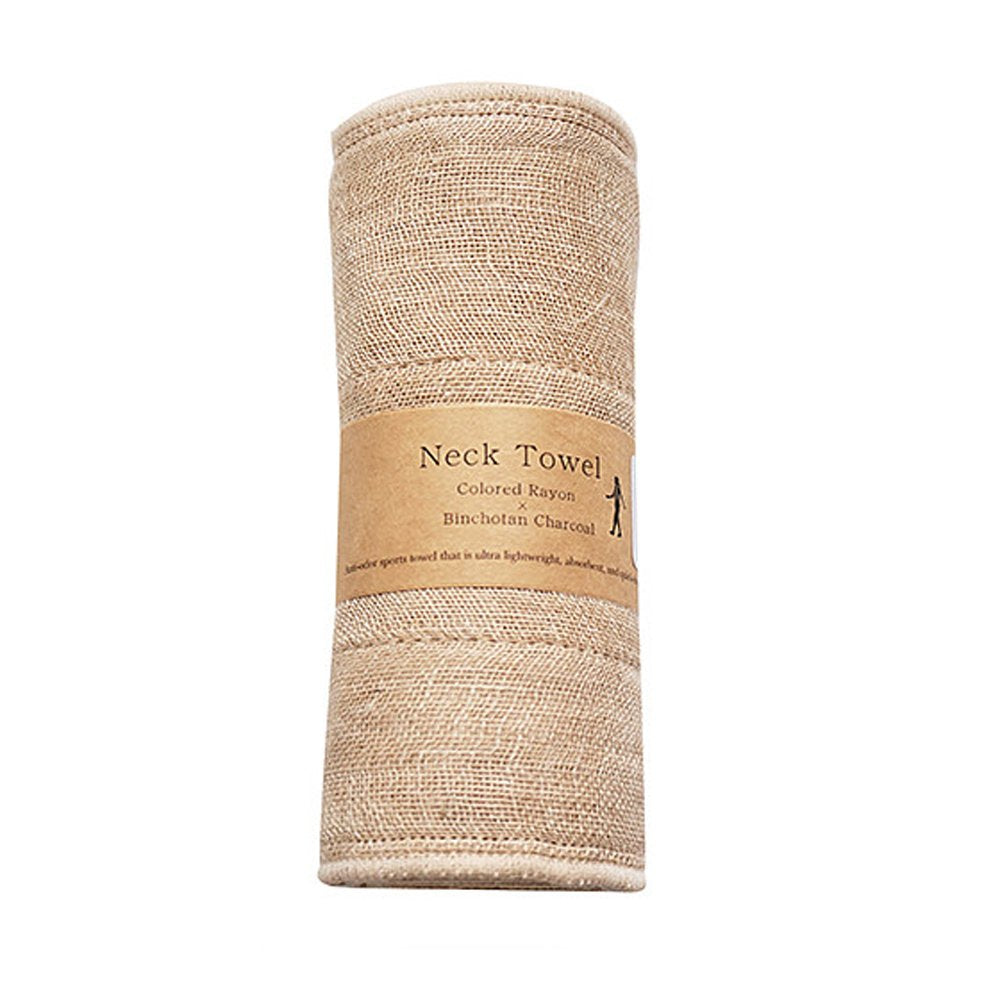 Nawrap Naturally Anti-Odor Persimmon Neck/Gym Towel - Durable, Absorbent and Quick-Dry - 6 x 43 in