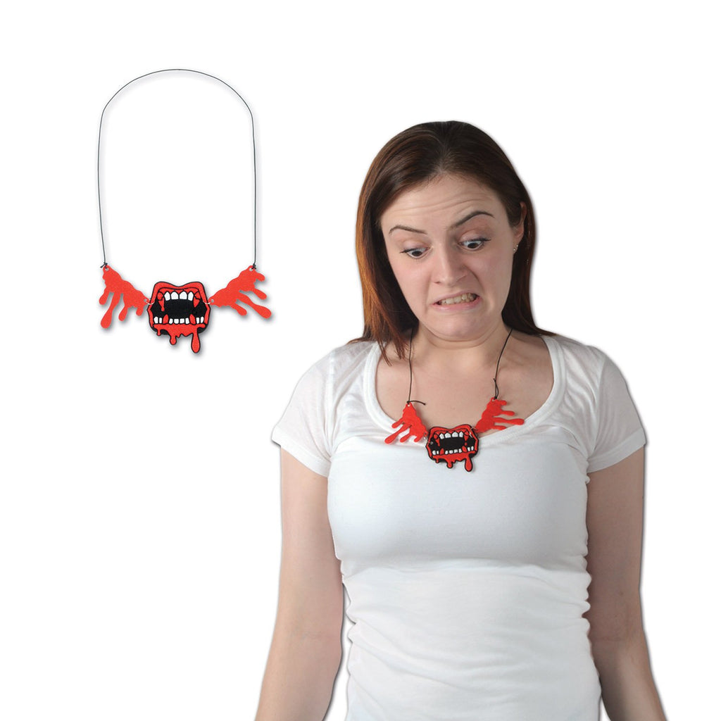 Bloody Fangs Necklace