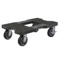 SNAP-LOC, All Terrain 4 Wheel Heavy Duty Dolly Cart, 6 Inch Casters, E Strap Attachment Included, 1,500 lb Capacity, Made in USA