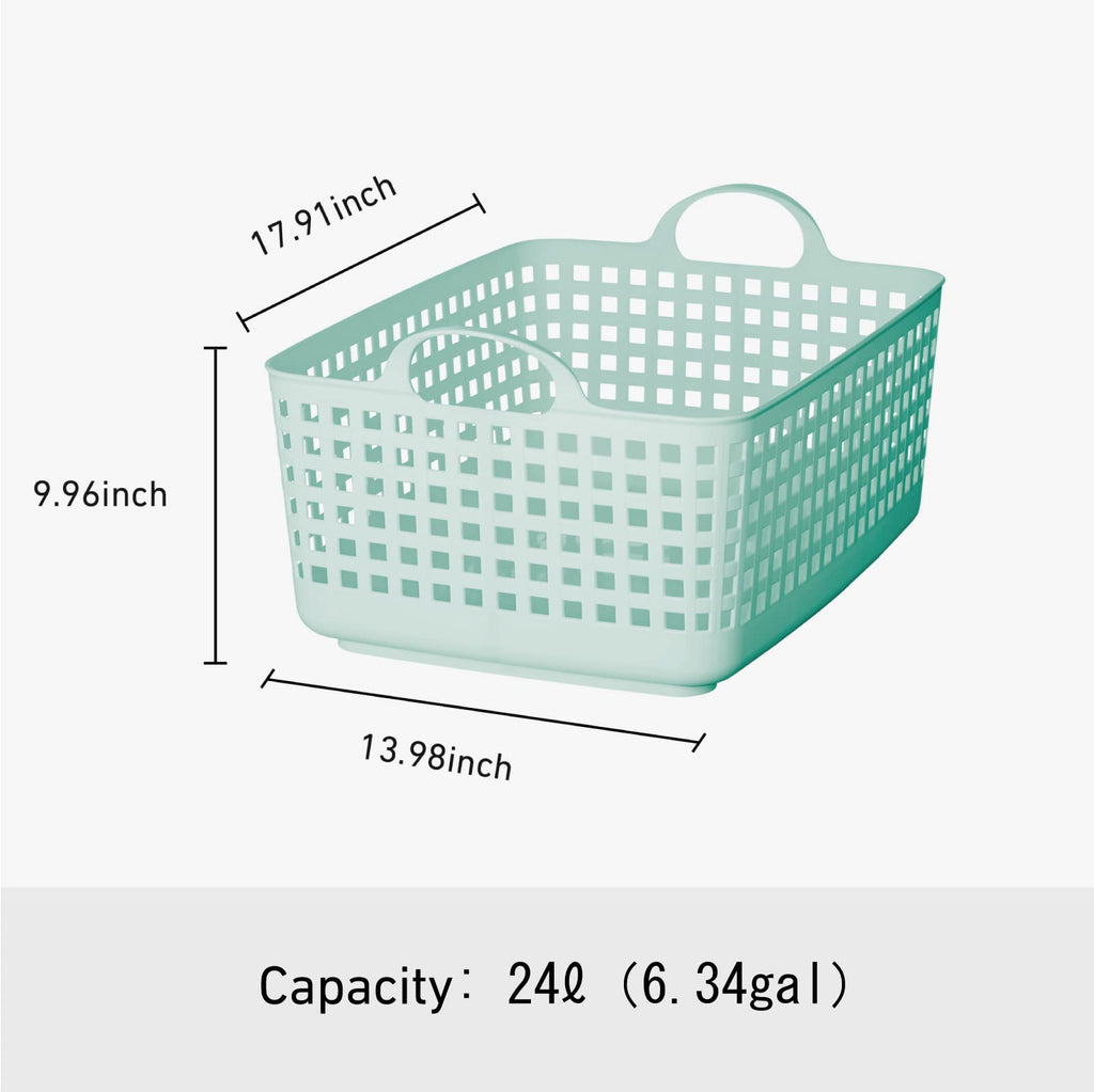 Like-It Scb-7 Daily Use Inside Or Outside. Movable Handles Make It Easy To Carry Around | Portable Large Basket For Kitchen, Lau