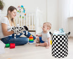 Hiyagon Boys Laundry Basket Hamper Kids Storage Basket Car Toy Organizer Bins For Room Decor,Gift Basket For Bedroom(Racing Flag