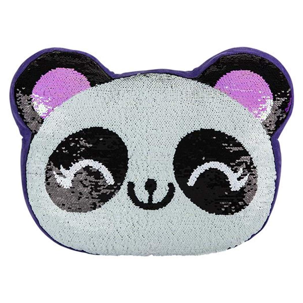 16    Reversible Sequin Pillow | Select Your Favorite Colorful Design Llama, Narwhal, Panda, Penguin, Donut, Watermelon, Sloth,