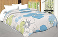 ROMAN HOME Microfibre & Cotton Fancy Flower Reversible Single Bed AC Dohar/AC Blanket 85 * 65 in. (RED KETERA)