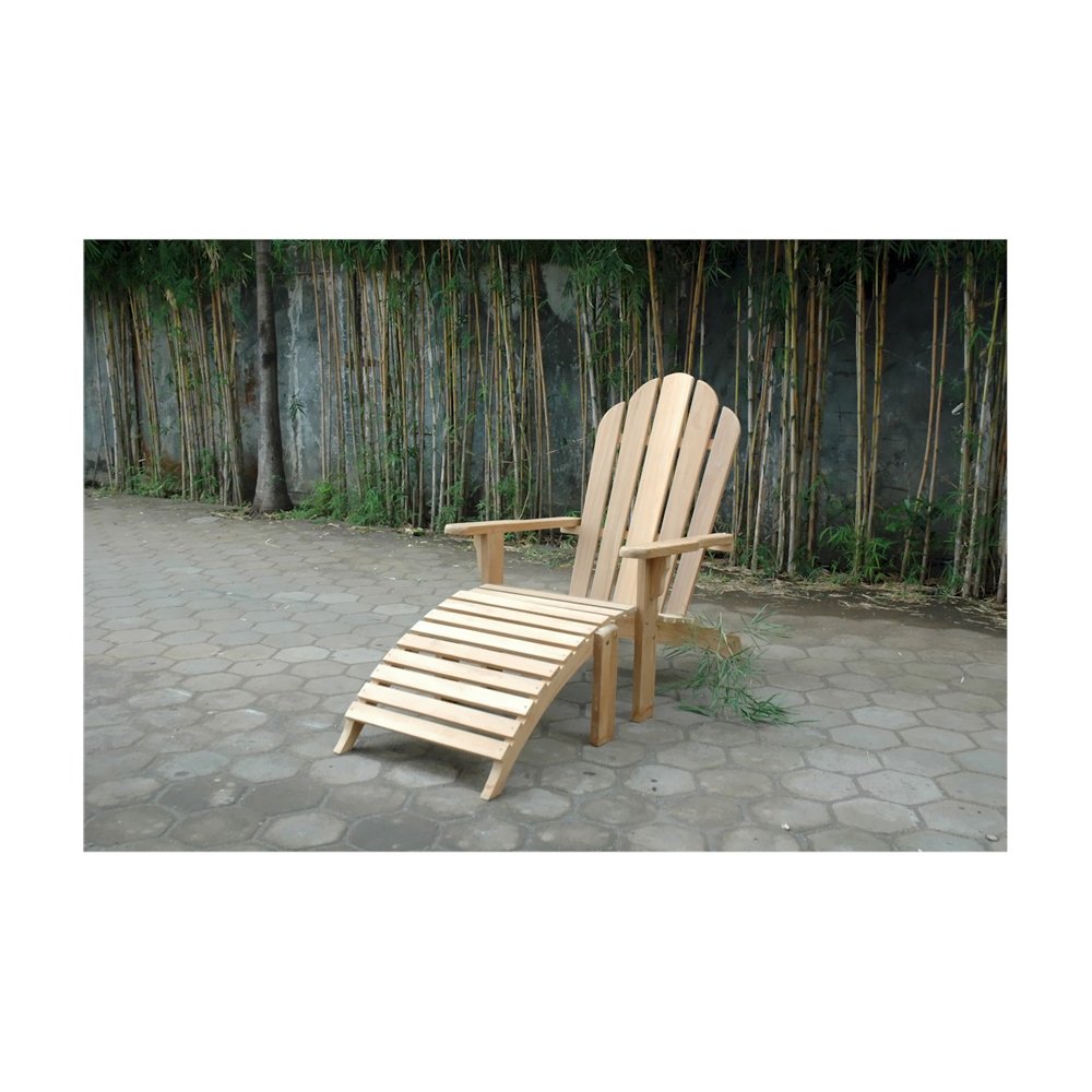 Anderson Teak Adirondack with Ottoman - Thumbnail 2