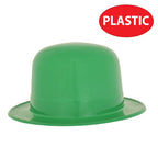 Beistle 33978 48-Pack Plastic Derbies Party Hat, Green