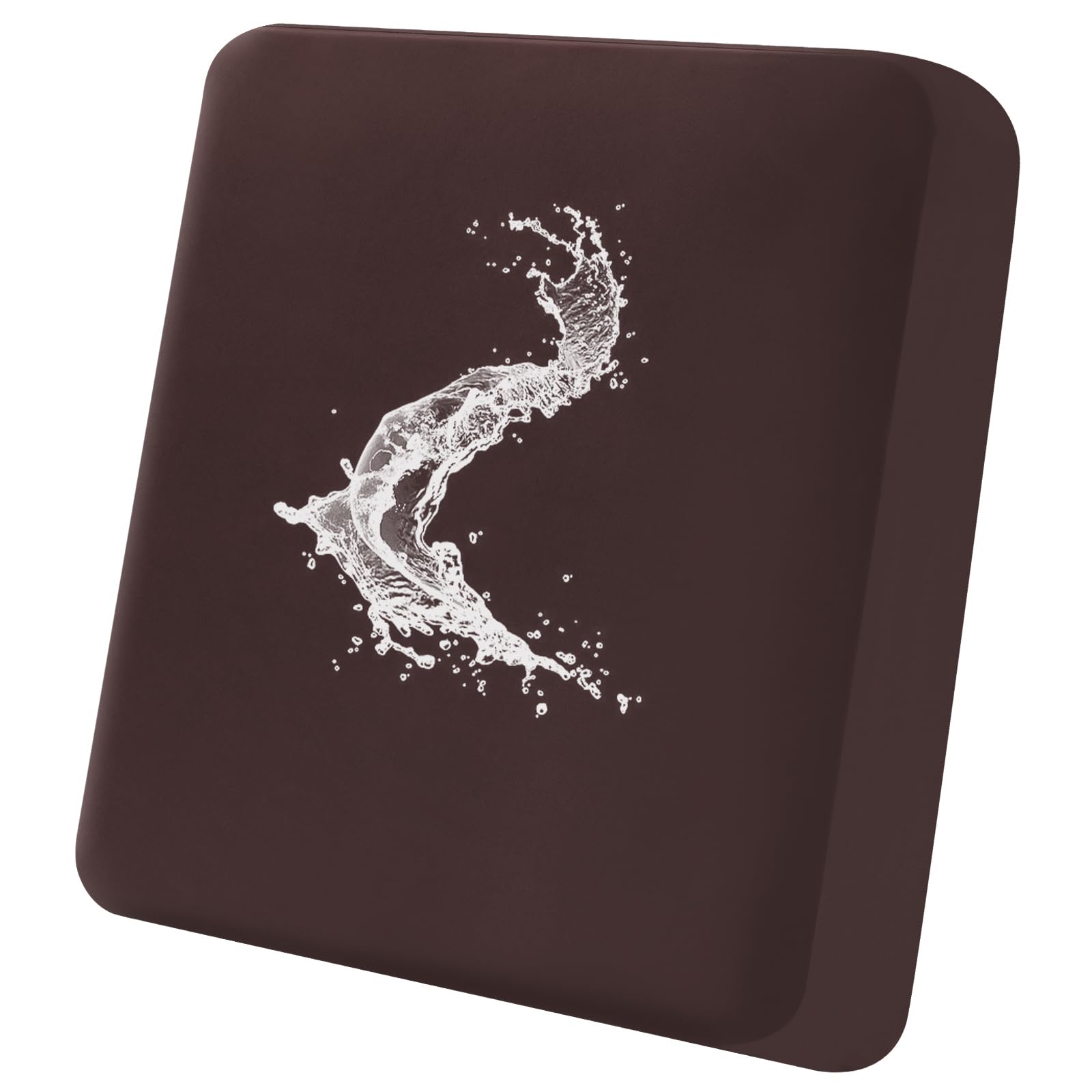 Smiry Waterproof Couch Cushion Covers, Stretch Washable Sofa Cushion Cover, Soft Sofa Slipcover Elastic Non-Slip Furniture Protector For Pets, Kid (1 Pack, Chocolate)