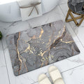 Dhruheer Quick Dry AntiSlip Bath Mat Floor Mats Non Slip Bathroom Carpet Doormat Bath Mat Rug Napa Skin Super Water Absorbent B