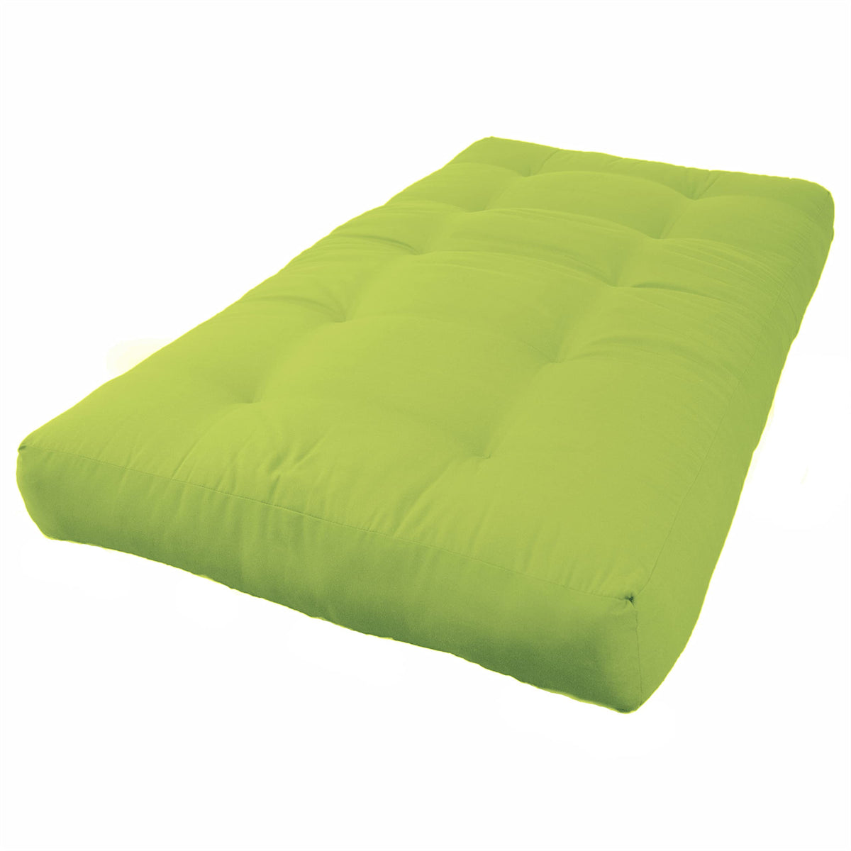 Blazing Needles Renewal 8&quot; Twill Futon Mattress, Twin, Mojito Lime