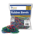 Upgrade Office Supply Upg22754A Rubber Bands, Size #54 (Assorted Sizes),Red, Blue, And Green, Made In Usa (4 Ounce Bag)
