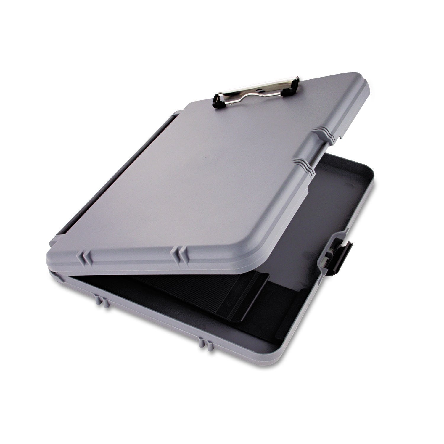 Saunders 00470 Workmate Storage Clipboard 1/2-Inch Capacity Holds 8 1/2W X 12H Charcoal/Gray