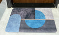 RIVUGJA Anti Slip Large Bathroom Door Mat Super Water Absorbent Quick Drying Water Soak Non Slip Washable Bathroom Rugs Carpet M