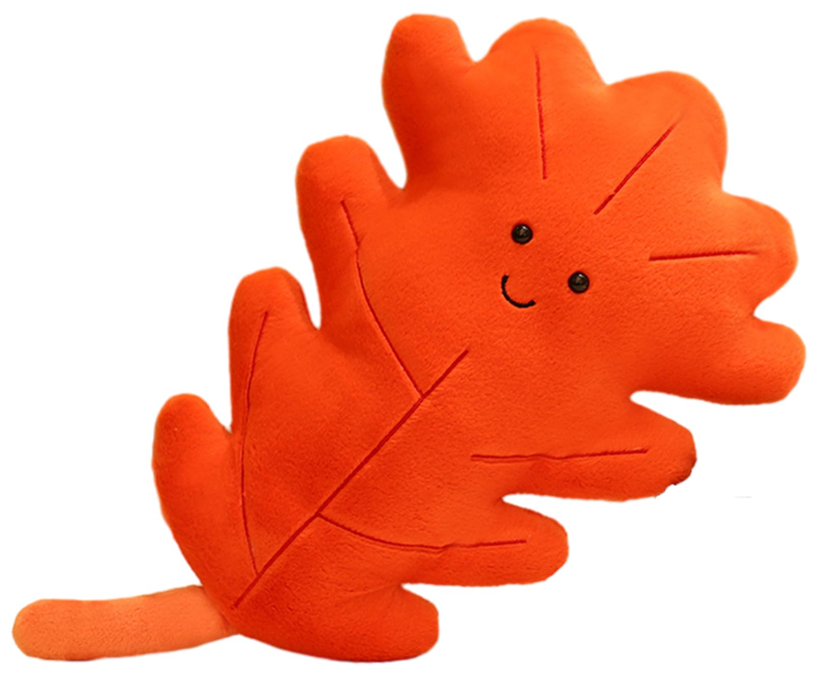 Tongsong Soft Plush Red Leaf Pillow Stuffed Red Leaf Animal Plush Toy Red Leaf Plushies Home Decor For Lover In Birthday And Hol