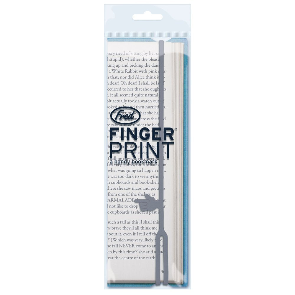 Fred Genuine Fred Finger Print A Handy Bookmark, Random Color