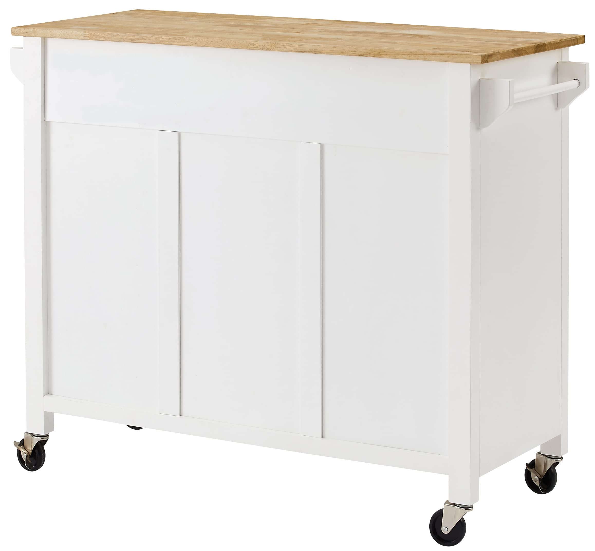 Crosley Furniture Madison Rolling Kitchen Island Cart - Thumbnail 2