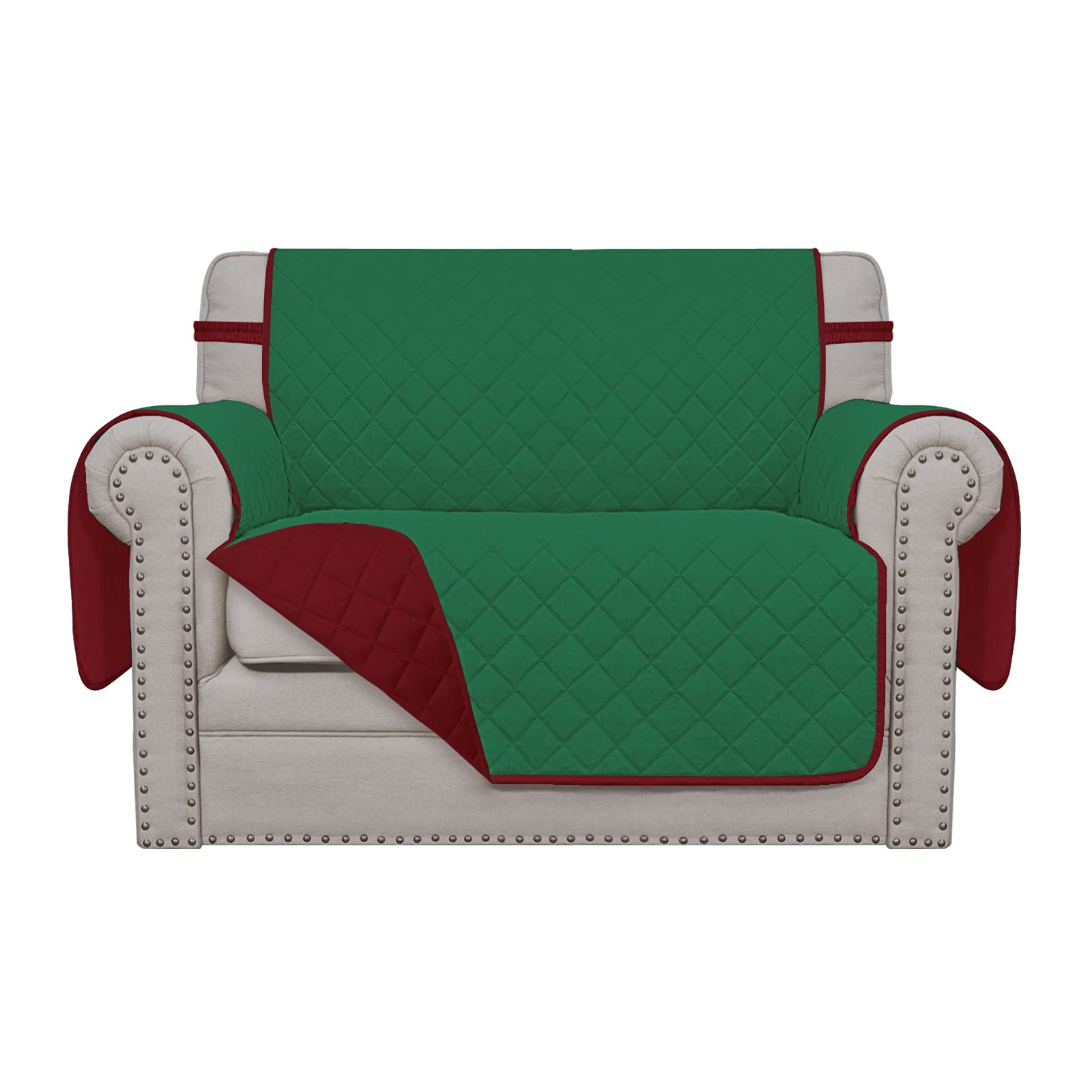 Easy-Going Oversized Chair Sofa Slipcover Reversible Sofa Cover Water Resistant Couch Cover Furniture Protector Cover With Elast