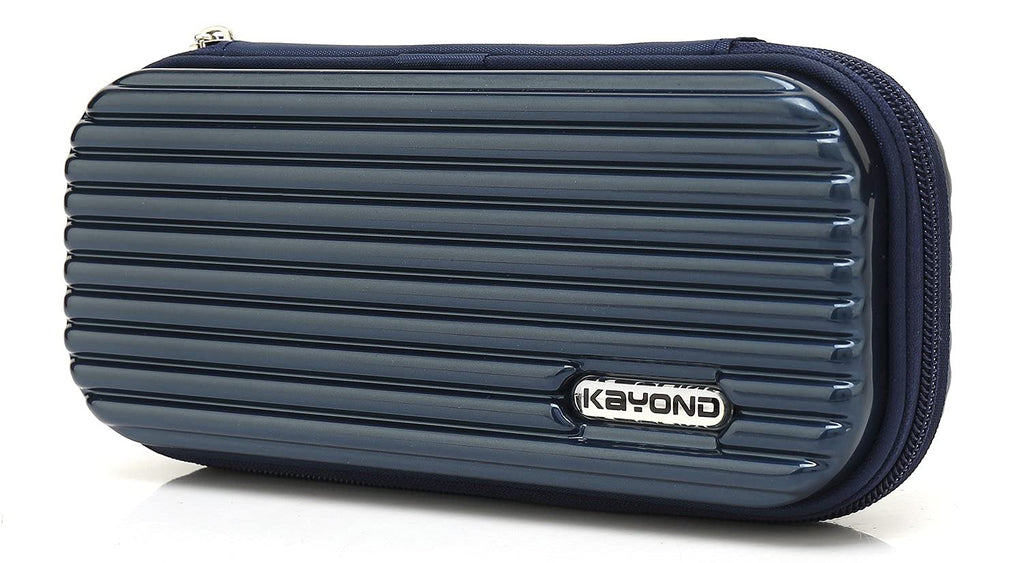 Kayond Hard Pencil Case Pc Hard Shell Case For Executive Fountain Pen,Apple Pencil,Ballpoint Pen,Stylus Touch Pen (Blue)