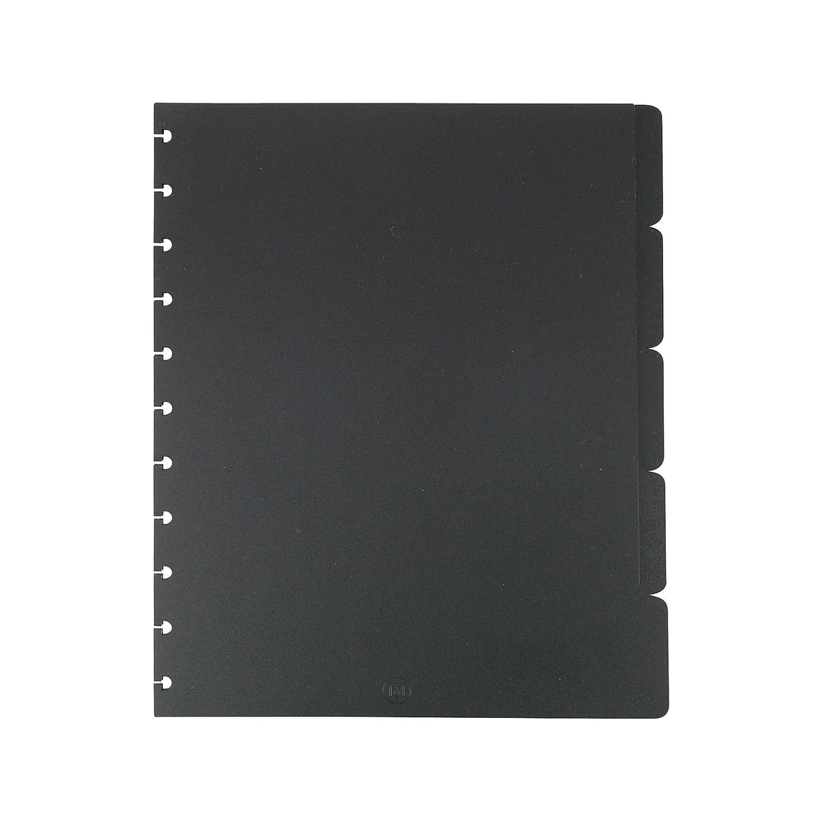 Staples? Arc Notebook Tab Dividers, Letter-Sized, Black, 9' X 11', Set Of 5