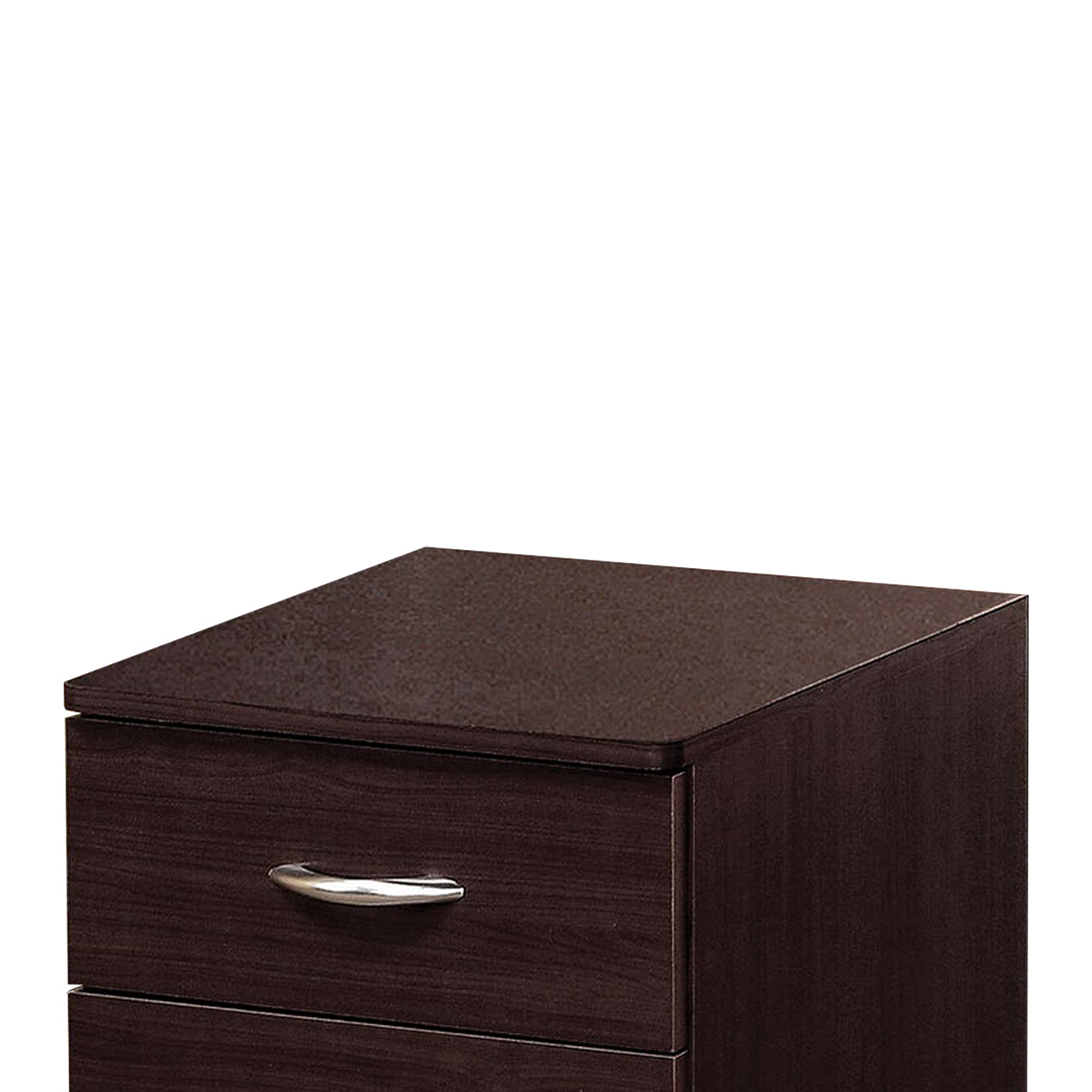 Acme Furniture Marlow 3 Drawer Wooden File Cabinet In Espresso