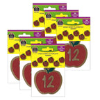 Teacher Created Resources Home Sweet Classroom Apples Calendar Days, 36 Per Pack, 6 Packs