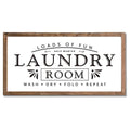 MACVAD Laundry Signs for Home Decor Loads of Fun Laundry Room Wooden Sign