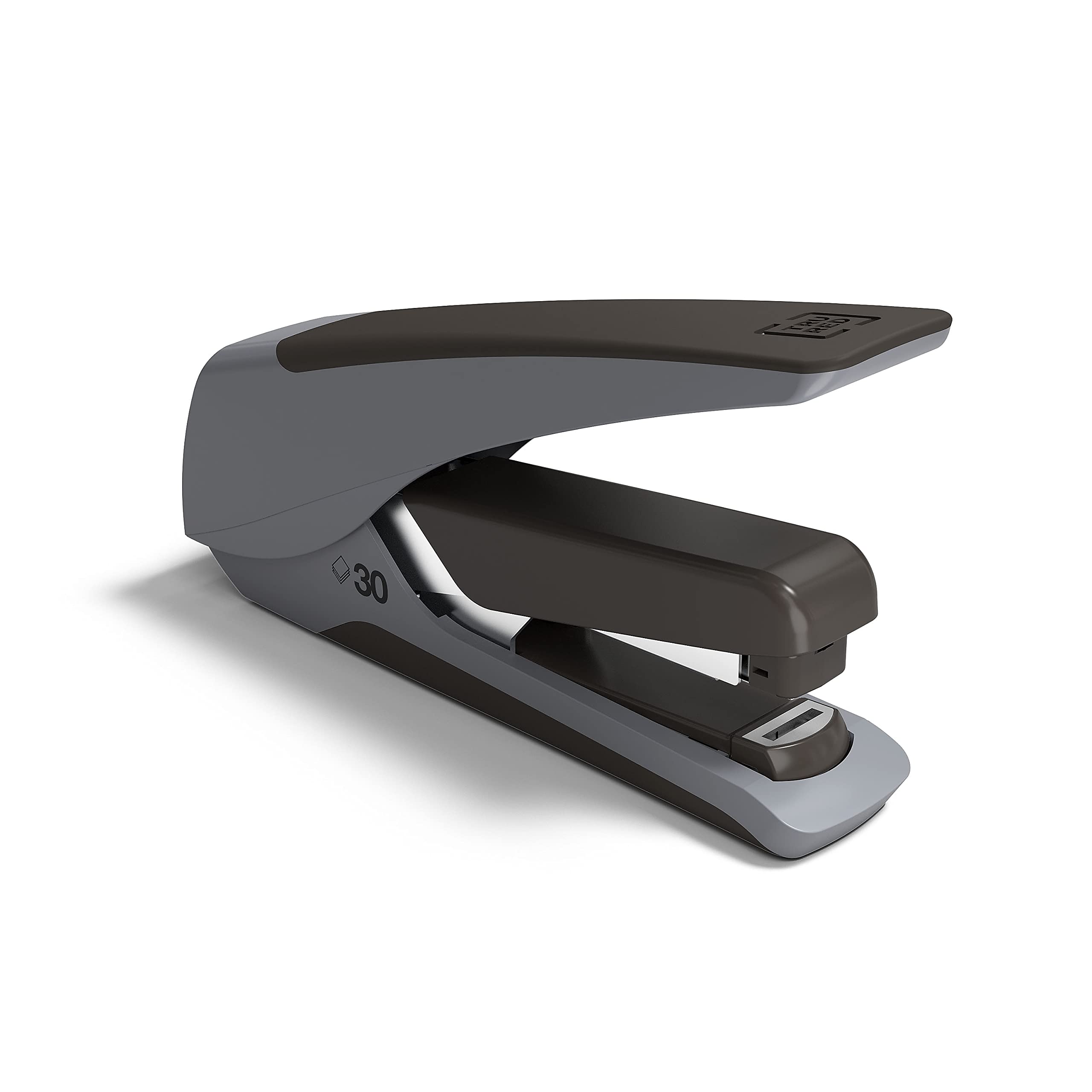 Tru Red One-Touch Executive Desktop Stapler, 30-Sheet Capacity, Black (Tr58489)