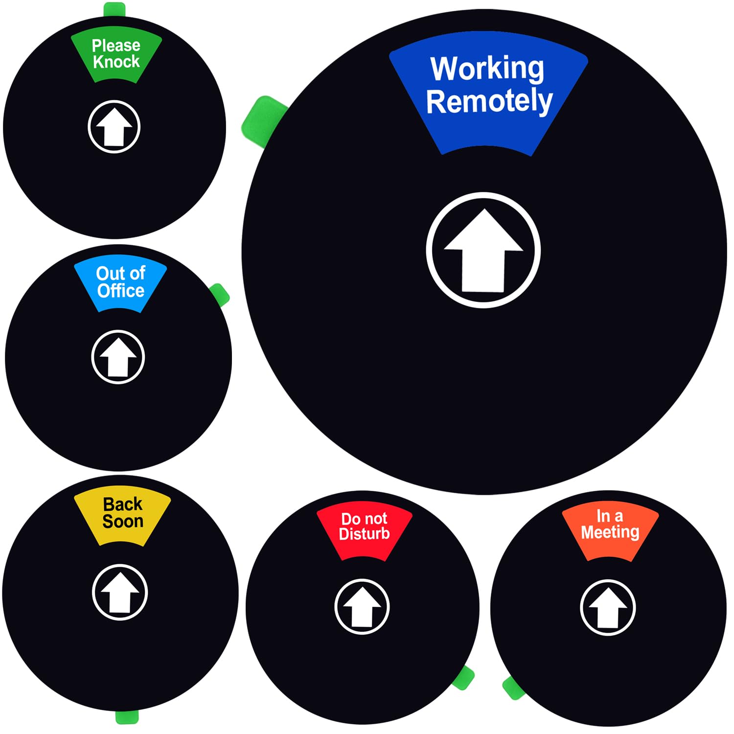 Kichwit Do Not Disturb Sign For Office, Privacy Sign For Office Door, Out Of Office, In A Meeting, Working Remotely, Please Knoc