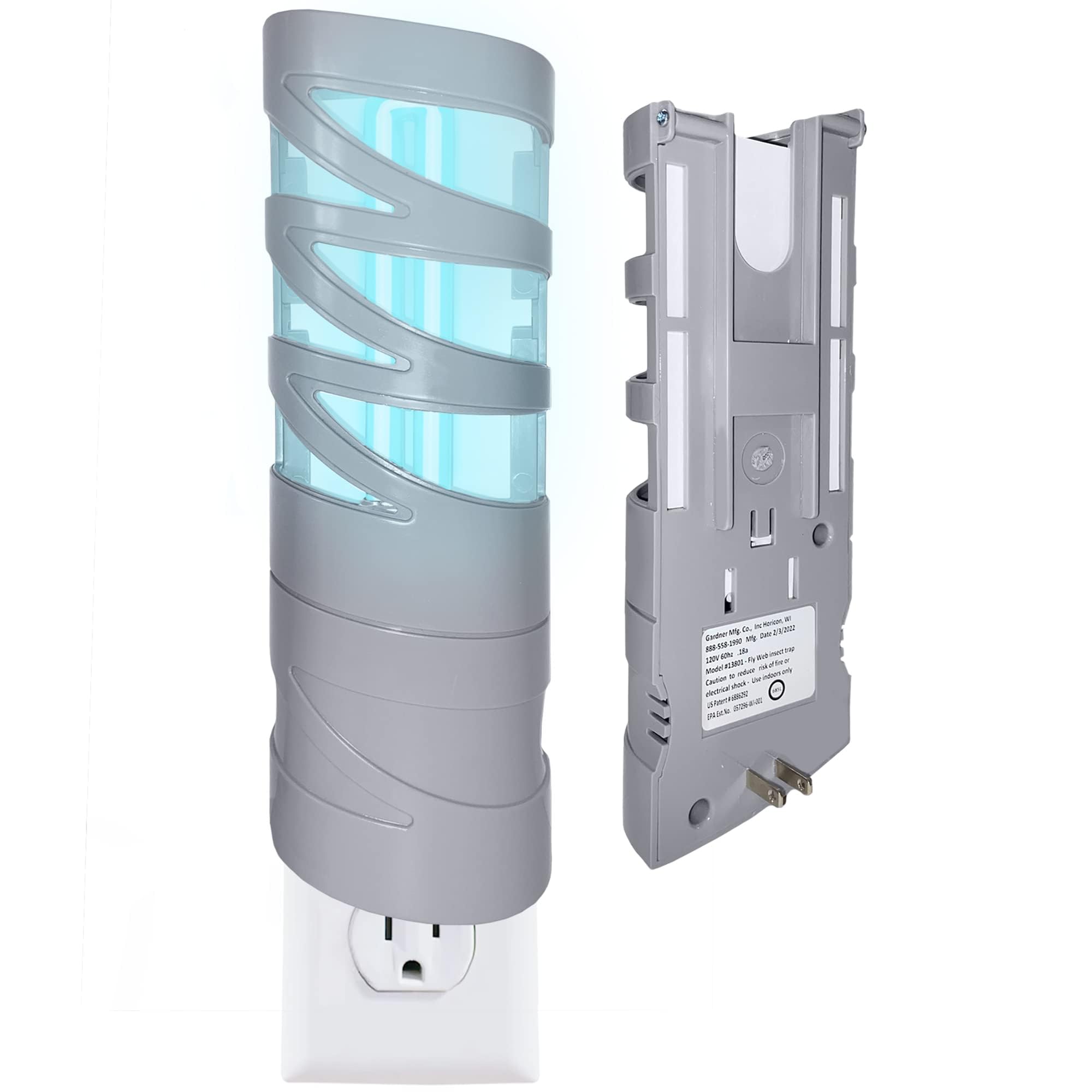 Gardner - Fly Traps Indoor For Home, Indoor Bug Trap, Plug In Bug Catcher Indoor, Fly Catcher Indoor, Gnat Traps For House Indoo