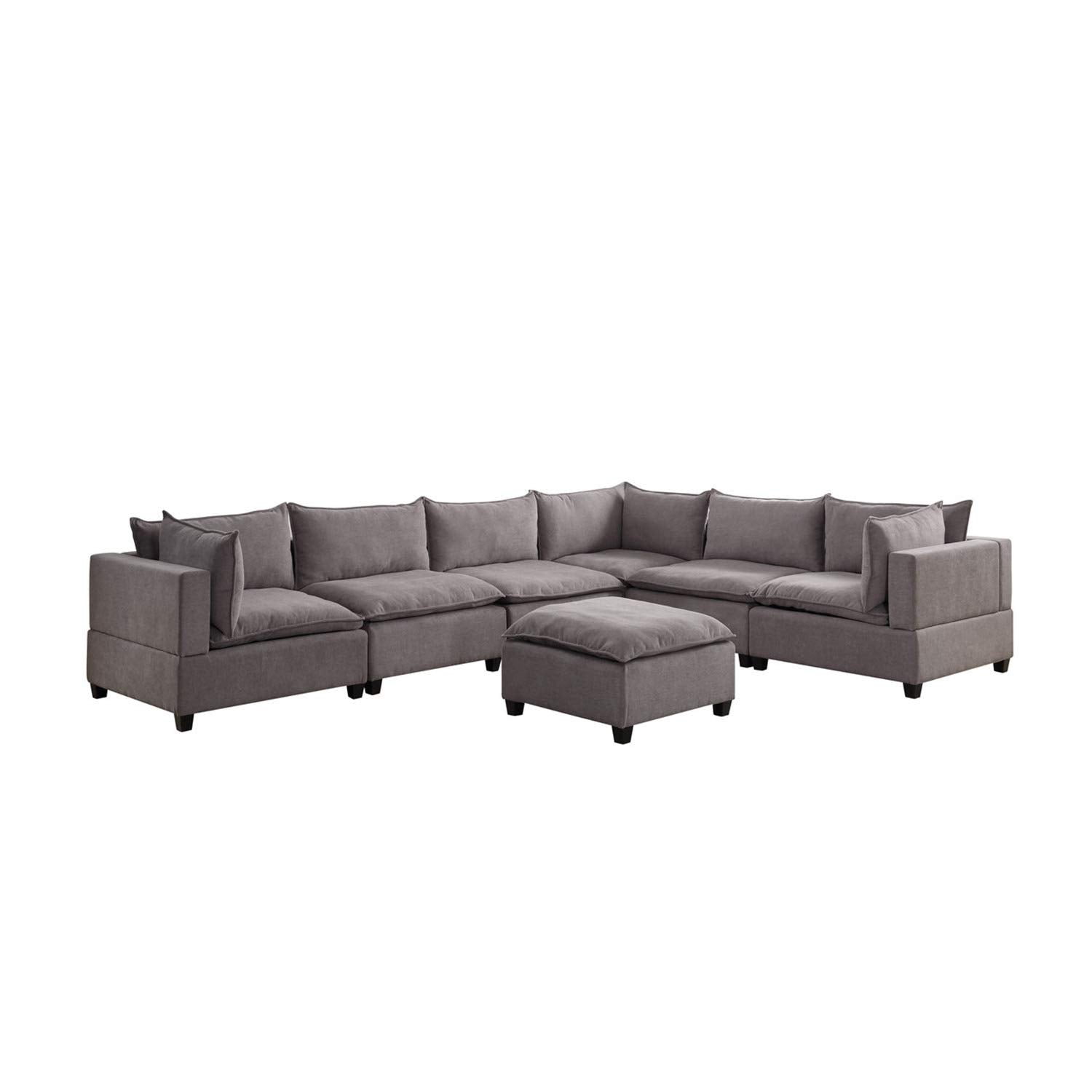 Lilola Home Madison 7 Piece Modular Sectional Sofa - Thumbnail 5
