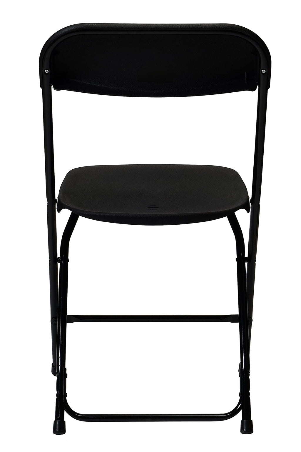 Commercial Seating Products Poly Folding Chairs, Black