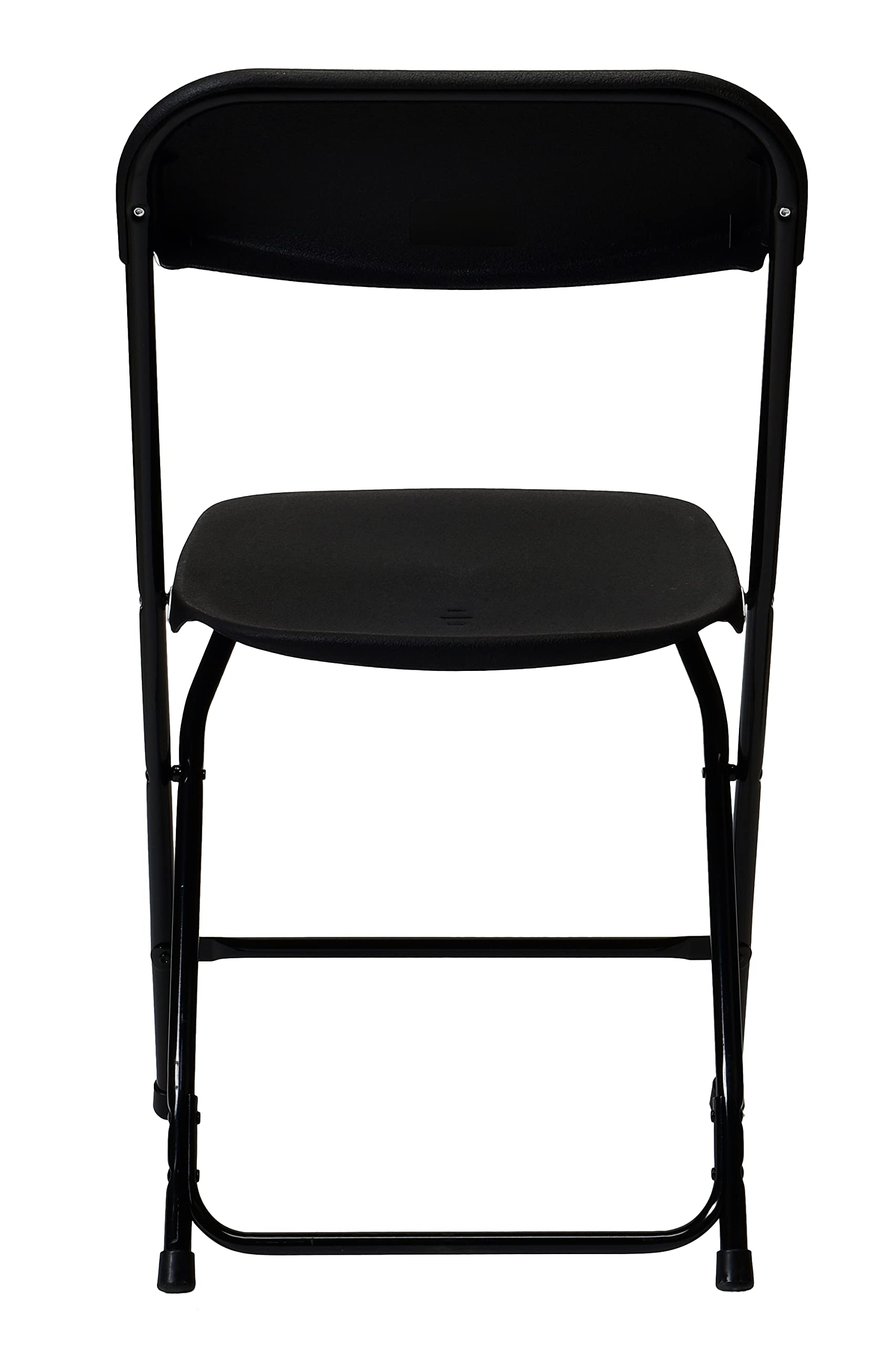Commercial Seating Products Poly Folding Chairs, Black