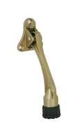 Home&I Kickdown Door Stopper,4-Inch Door Holder Kick Door Kickstand Rubber Foot (Light Gold, 4 Inch X 1 Pack)