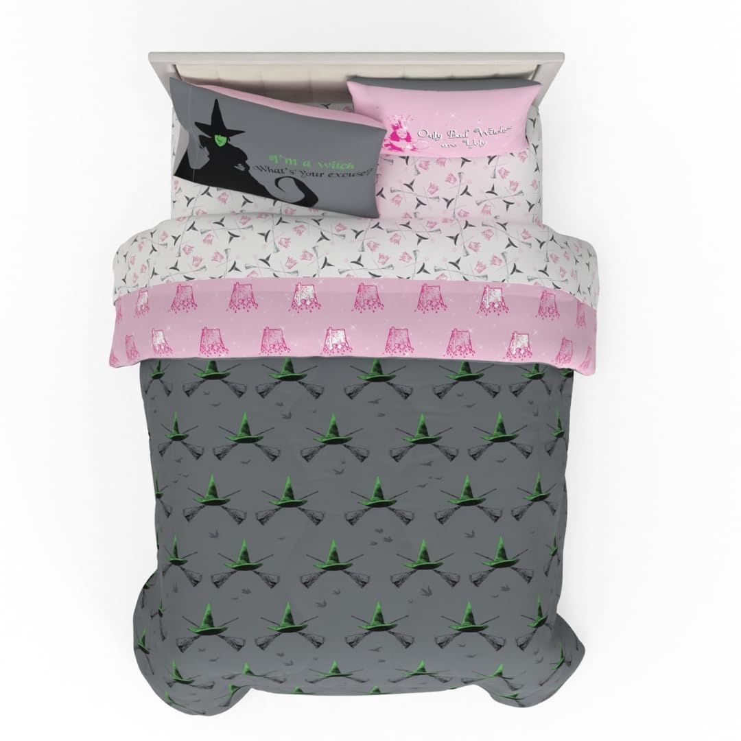 Franco Collectibles The Wizard Of Oz Bedding 7 Piece Super Soft Comforter And Sheet Set With Sham, Queen, (Officially Licensed P