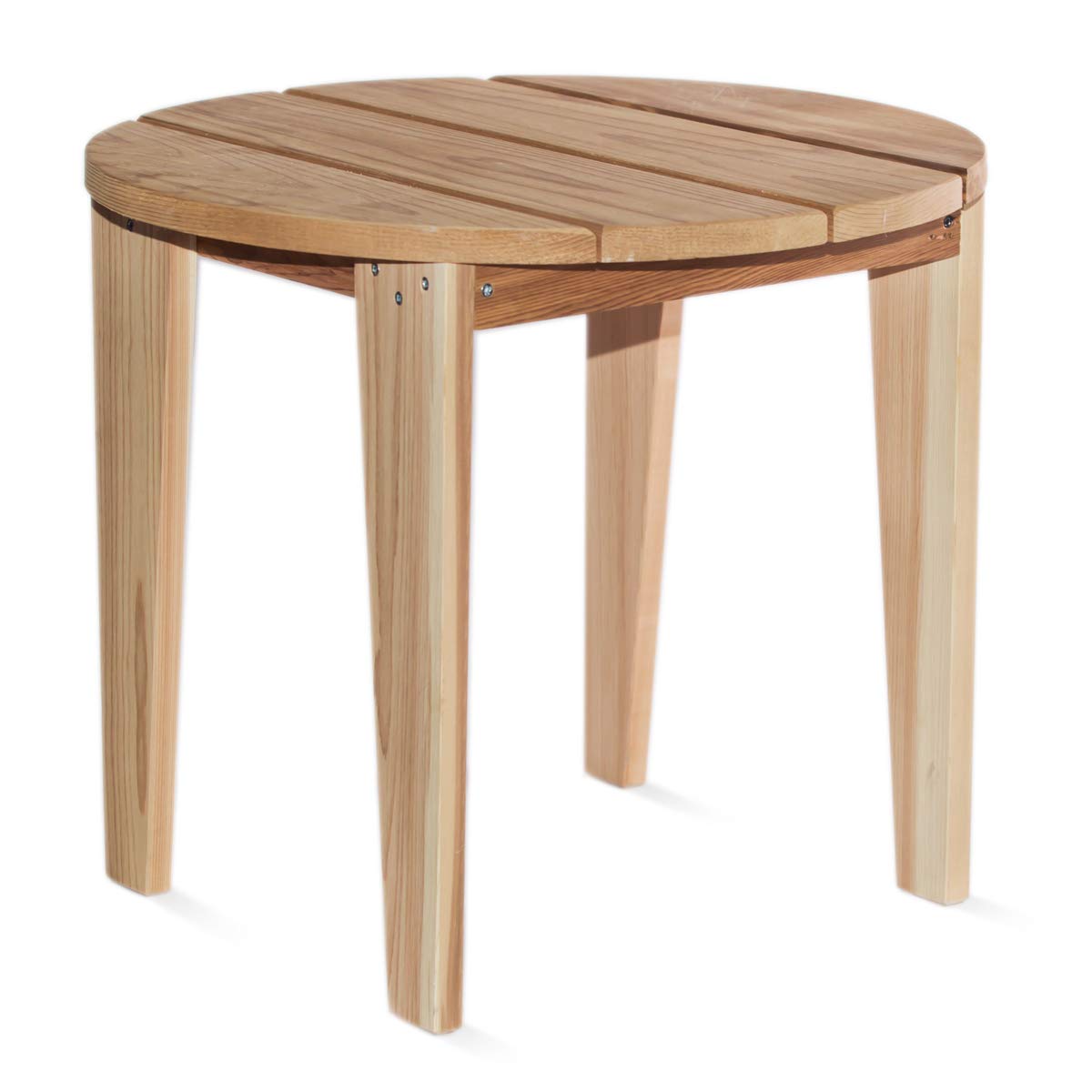 All Things Cedar MK03 Cedar Muskoka Table | Handcrafted Western Red Cedar | Classic Design | Sanded Finish | Ideal for Patio, Poolside, or Backyard Seating | Outdoor Side Table | 21x21x18h