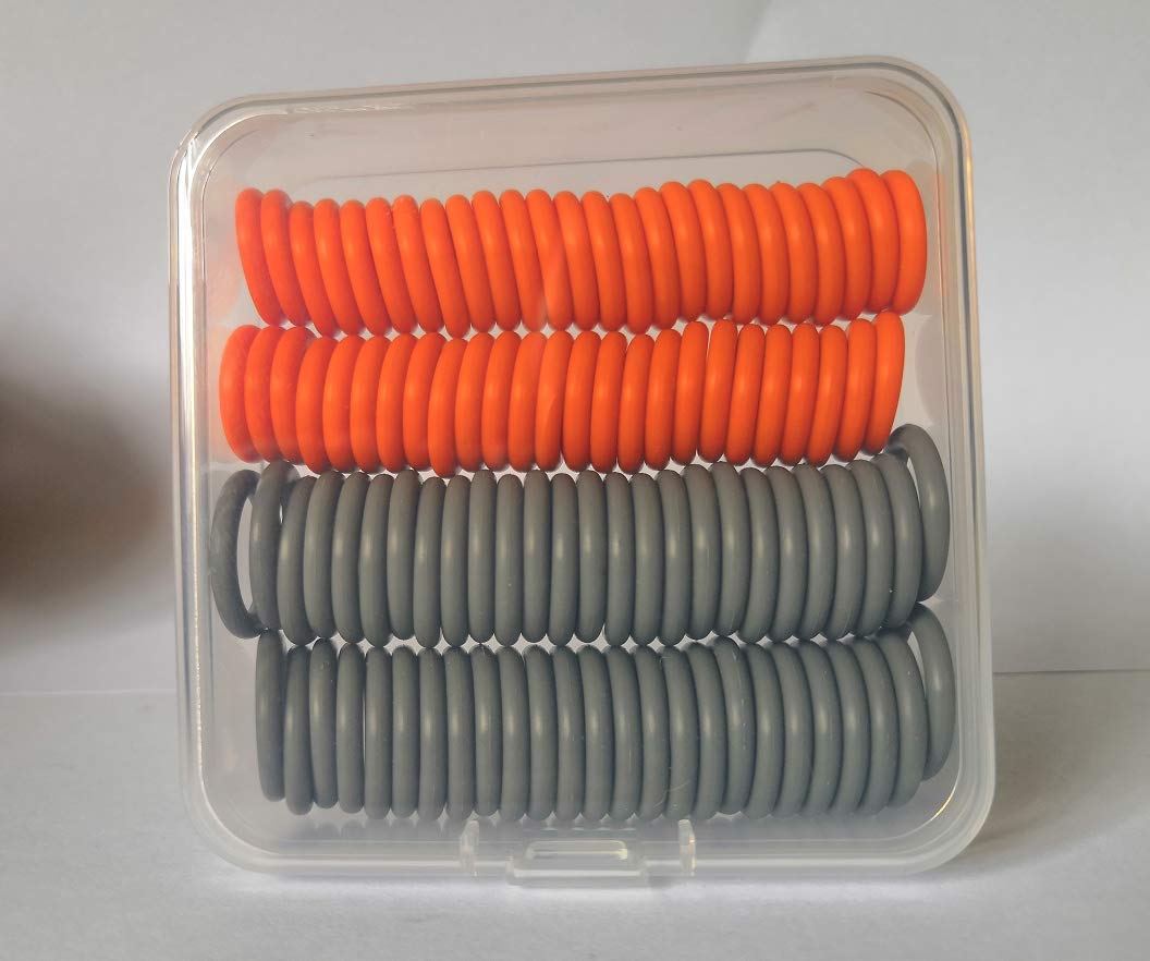 Hakatop (100Pk) New Pressure Washer O-Rings Seal Kits For 1/4'&3/8' Quick Coupler