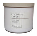 Bath & Body Works, White Barn 3-Wick Candle w/Essential Oils - 14.5 oz - 2022 Spring Scents! (Fiji White Sands)
