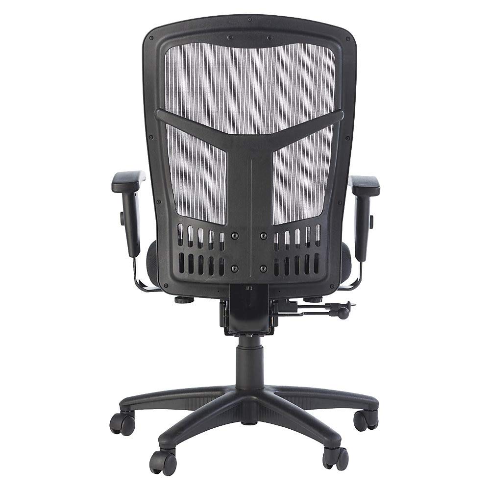 Lorell, LLR86205, Executive High-Back Swivel Chair, Black