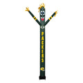 Sporticulture Football Green Bay Packers Wacky Waving Inflatable Tube Guy with LED Lights & Built-in Blower - 6 x 36 x 96 NFL In