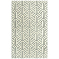 Rizzy Rugs Alora Decor Ellis Gray 5'X7'6" Tufted Wool Rug
