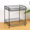 Glocy Alloy Steel 2 Tier MultiFunctional Countertop Cabinet Organizer, Home,Kitchen Storage And Office Drawer,Under Sink Cabine